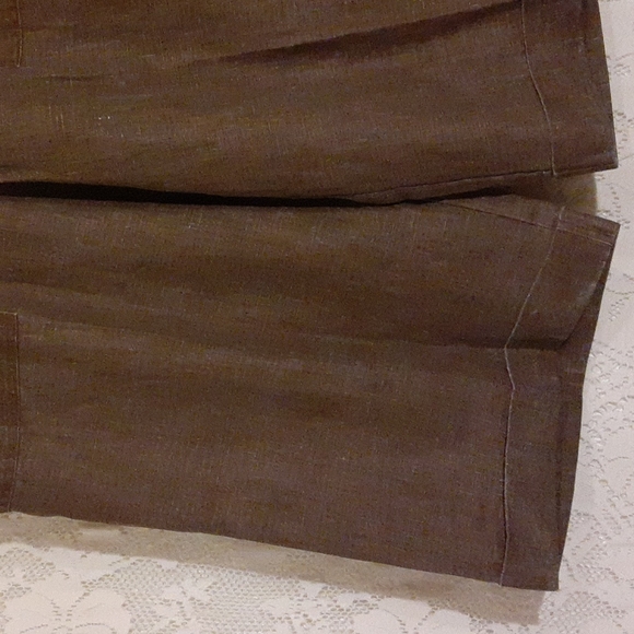 Linen Shorts 18W - Picture 3 of 10